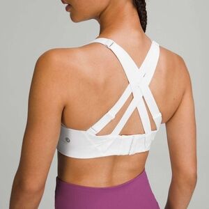 Lululemon Energy Bra *High Support, B–DDD Cups White
